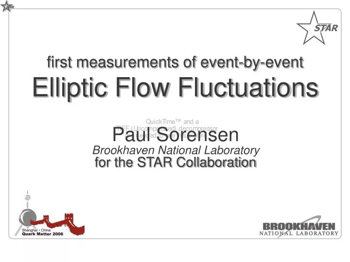 first measurements of event by event elliptic flow fluctuations