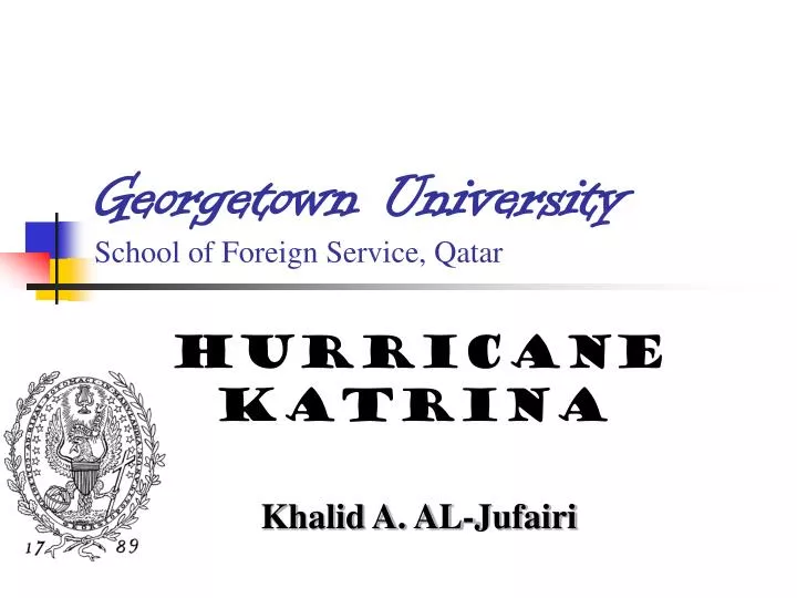 georgetown university school of foreign service qatar