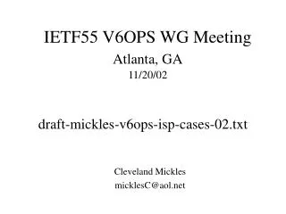 draft-mickles-v6ops-isp-cases-02.txt