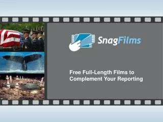 Free Full-Length Films to Complement Your Reporting
