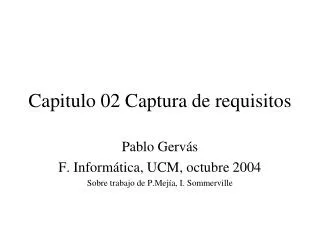 capitulo 02 captura de requisitos