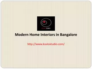 Best Home Interior services in Bangalore
