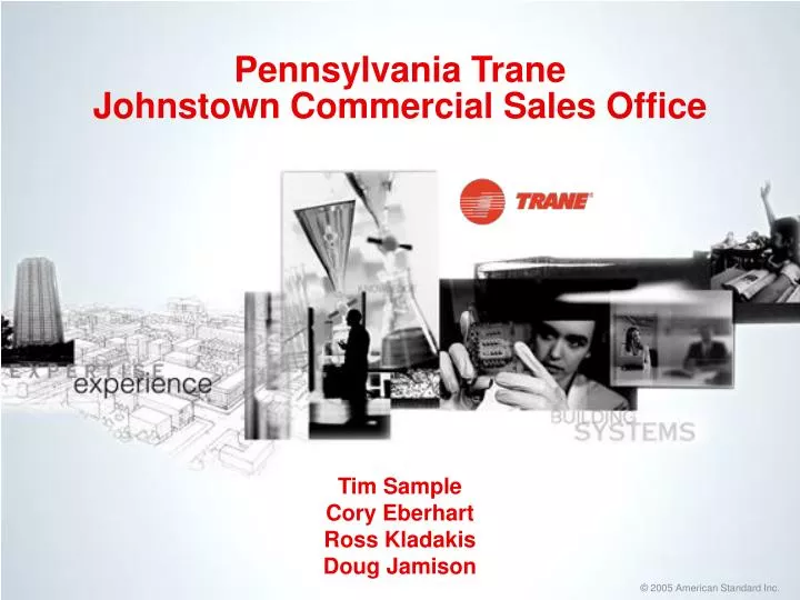 pennsylvania trane johnstown commercial sales office