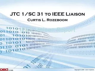 IEEE Liaison Report