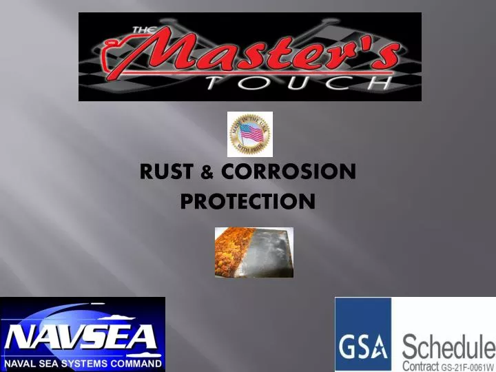 rust corrosion protection