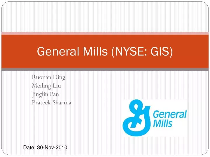 general mills nyse gis