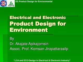 electrical and electronic product design for environment