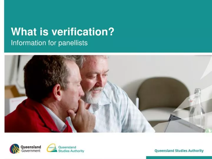 what is verification