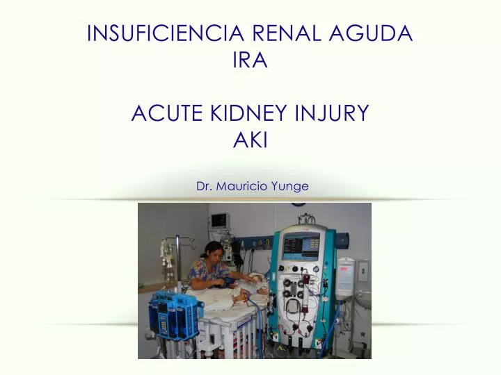 insuficiencia renal aguda ira acute kidney injury aki