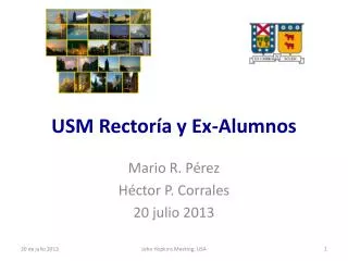 usm rector a y ex alumnos
