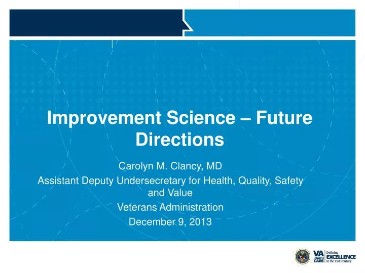 improvement science future directions