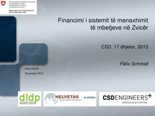 financimi i sistemit t menaxhimit t mbetjeve n zvic r