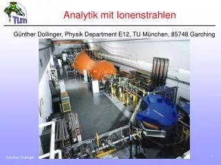 analytik mit ionenstrahlen