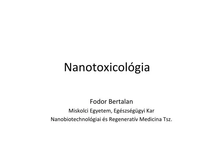nanotoxicol gia