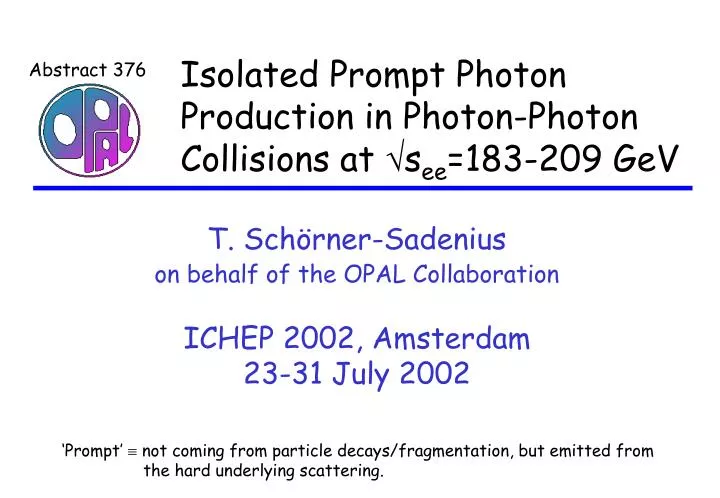 isolated prompt photon production in photon photon collisions at s ee 183 209 gev