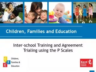 Inter-school Training and Agreement Trialing using the P Scales