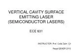 PPT - Vertical Cavity Surface Emitting Lasers (VCSELs) PowerPoint ...