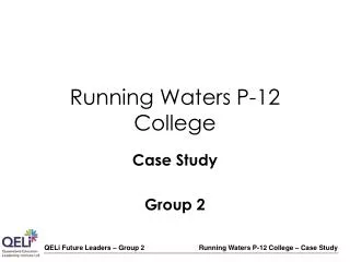 Running Waters P-12 College