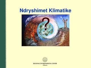 ndryshimet klimatike