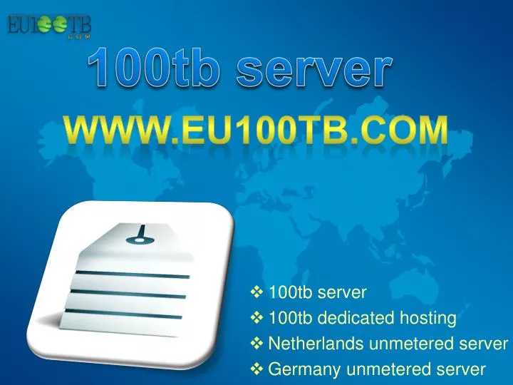 100tb server