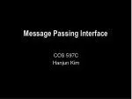 Efficient Message Passing Interface Comparison: MPI vs. DSM - slide 1