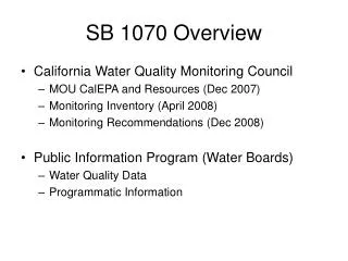 SB 1070 Overview