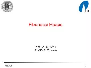 fibonacci heaps