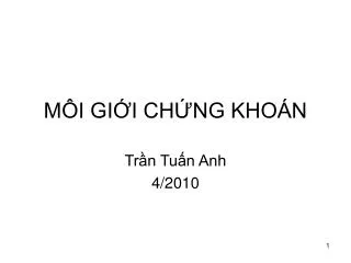 m i gi i ch ng kho n