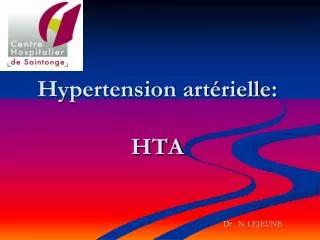 hypertension art rielle hta