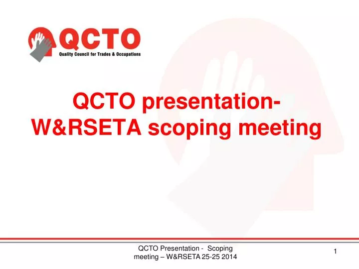 qcto presentation w rseta scoping meeting