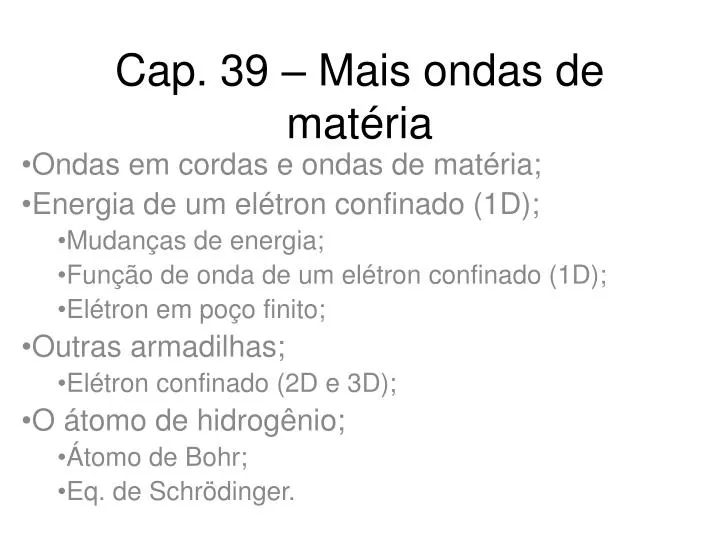 cap 39 mais ondas de mat ria