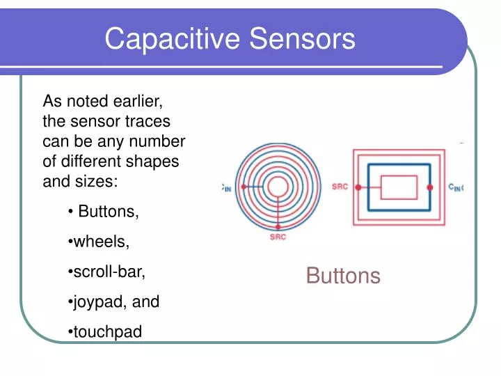 capacitive sensors