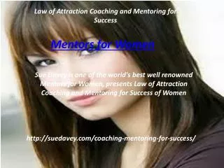 Law of Attraction Coaching and Mentoring for Success