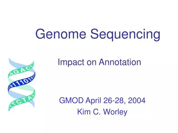 genome sequencing impact on annotation