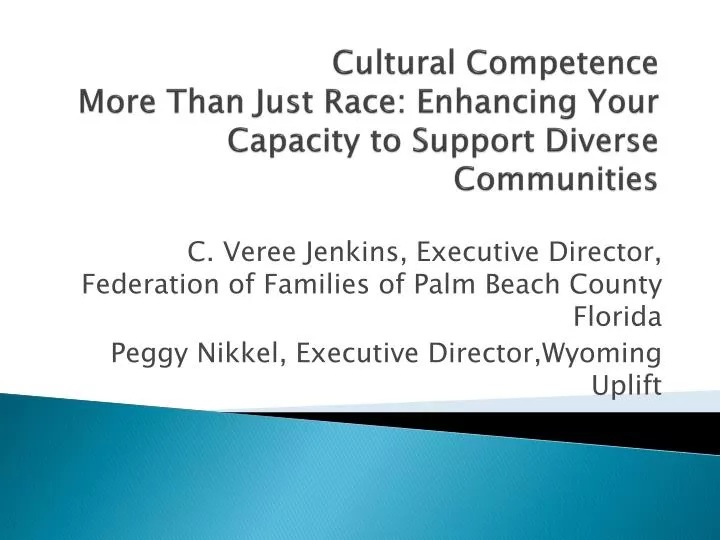 cultural competence more than just race enhancing your capacity to support diverse communities