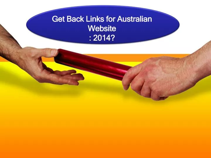 get back links for australian website 2014
