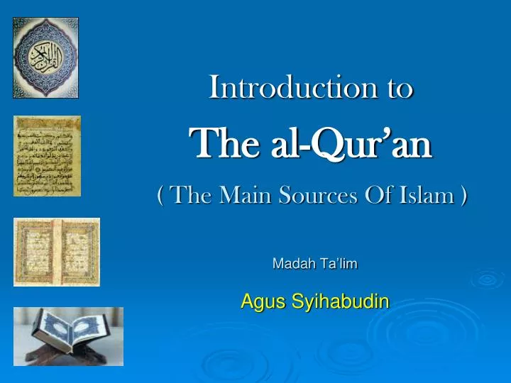 introduction to the al qur an