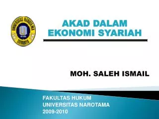 akad dalam ekonomi syariah