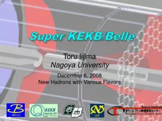 Super KEKB/Belle