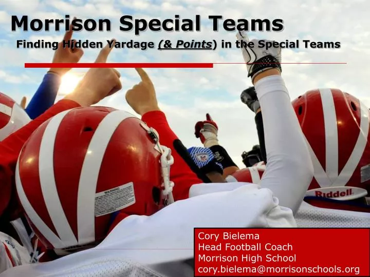 morrison special teams