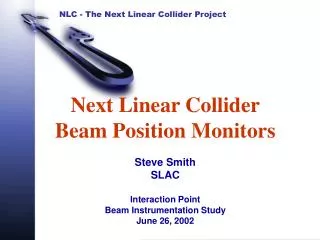 NLC Linac BPMs