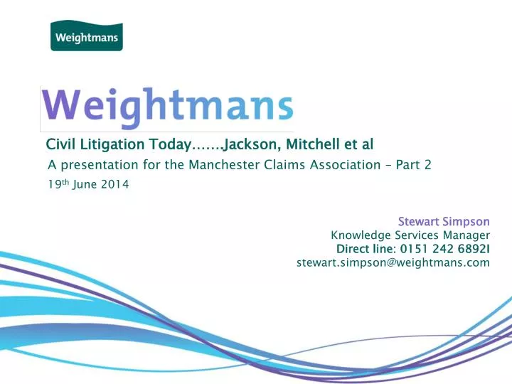 civil litigation today jackson mitchell et al