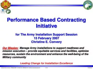 Army Pest Management Contracting