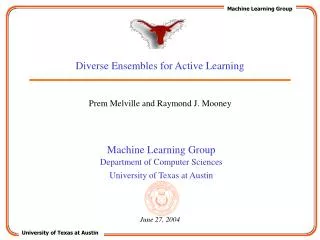 Diverse Ensembles for Active Learning