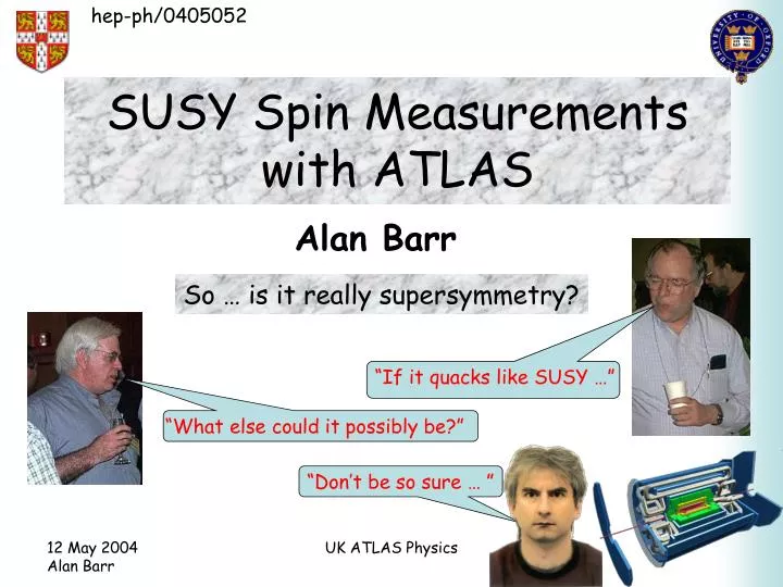 susy spin measurements with atlas