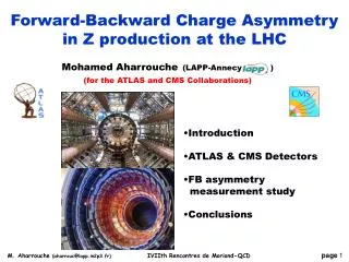 Forward-Backward Charge Asymmetry in Z production at the LHC