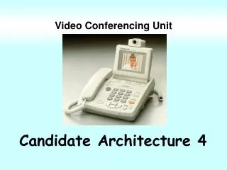 Video Conferencing Unit