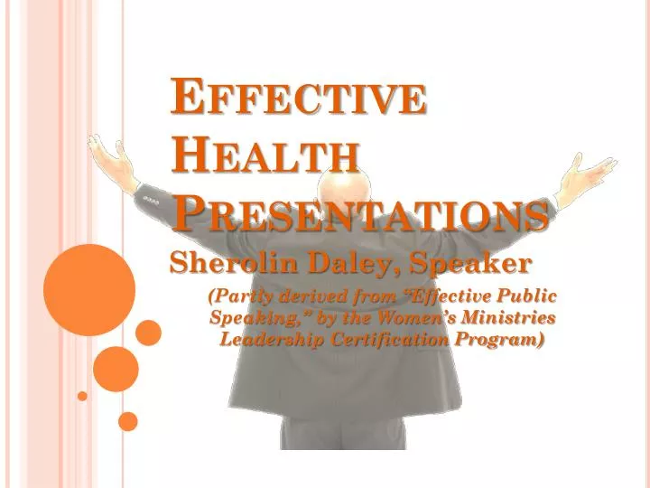 effective health presentations