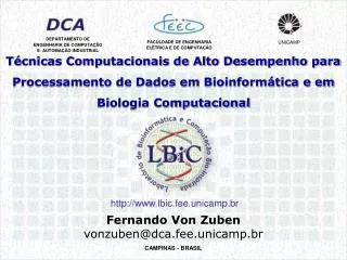 Fernando Von Zuben vonzuben@dca.fee.unicamp.br