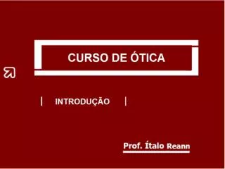 curso de ptica geom trica